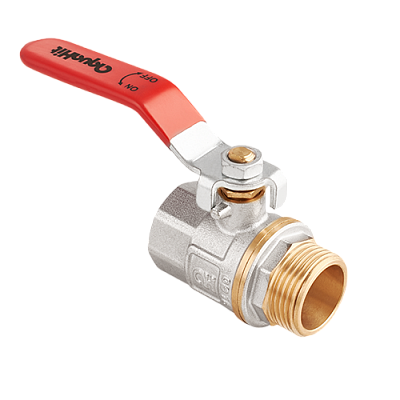 BV.312.06 Кран MVI AquaHit 1" внутренняя-наружная, ручка