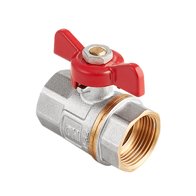 BV.313.05 Кран MVI AquaHit 3/4"внутренняя-внутренняя, бабочка
